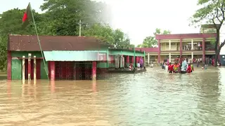 বন্যায় ময়মনসিংহসহ তিন জেলার কয়েকশ শিক্ষা প্রতিষ্ঠান বন্ধ